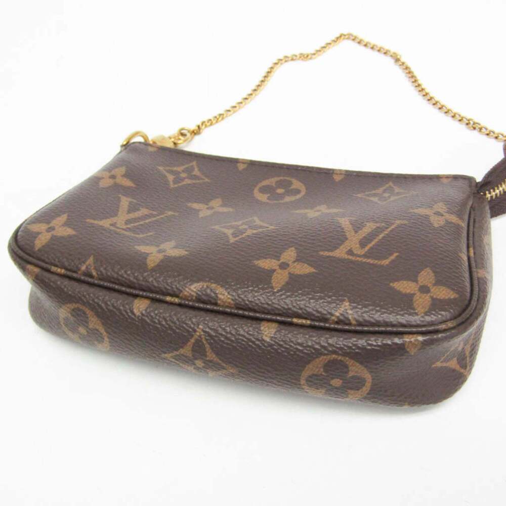 LOUIS VUITTON Brown Monogram Pochette Mini Bag - Picture 4 of 10